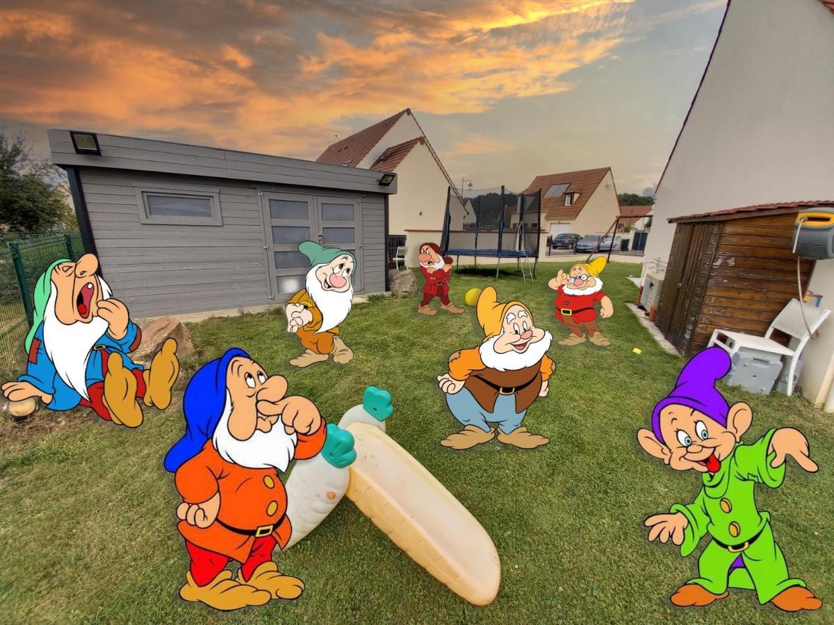 15Min De Disney, Dependance Et Piscine Privee A La Campagne Crevecoeur-en Brie Luaran gambar